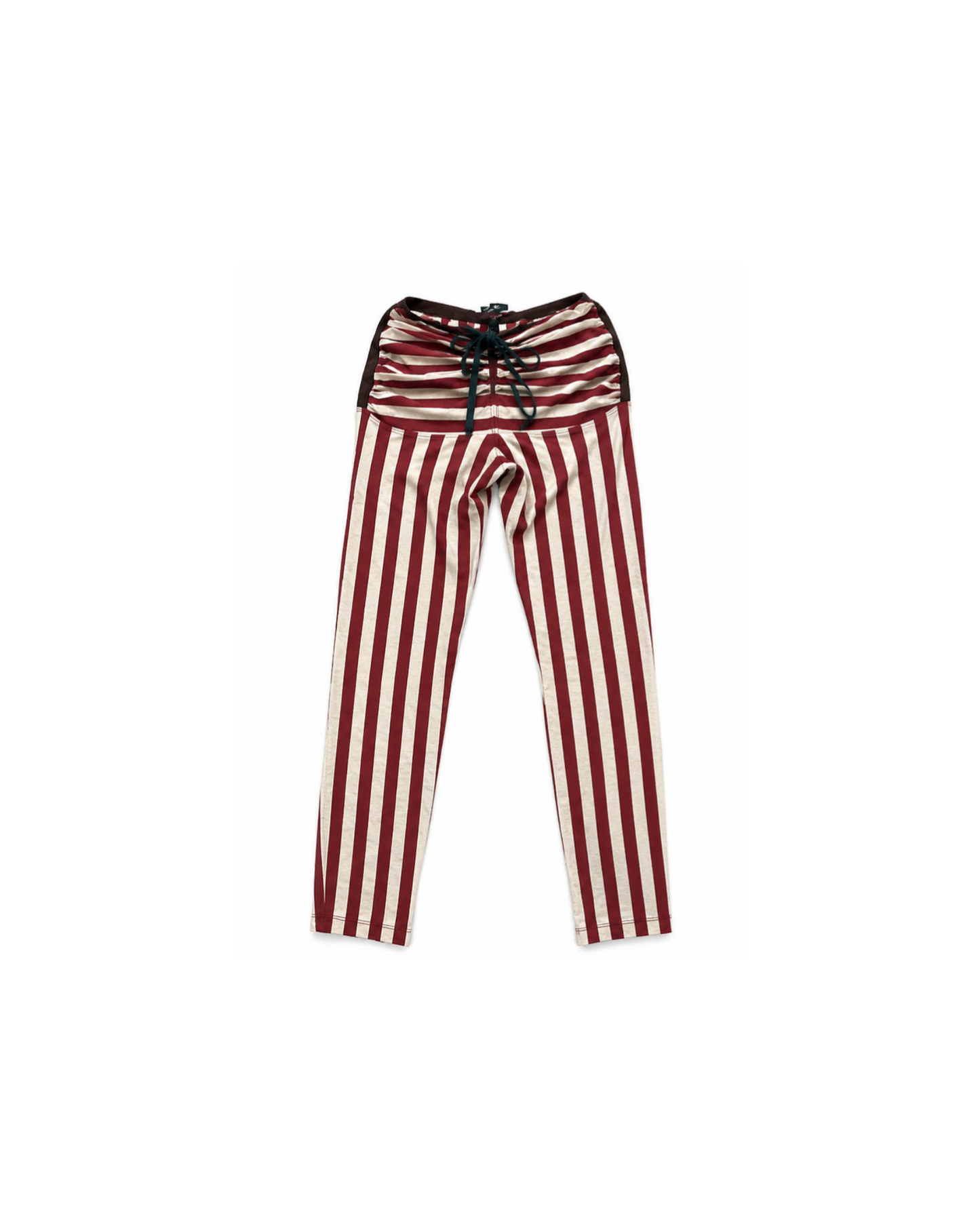 Jean Paul Gaultier Striped Scrunch Leggings
