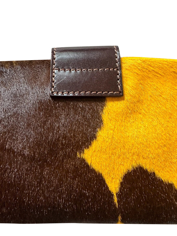 Fendi Baguette Pony Hair Bag