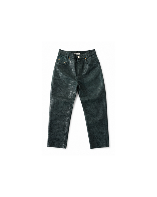 Christian Dior By John Galliano 2001 Croc Pants