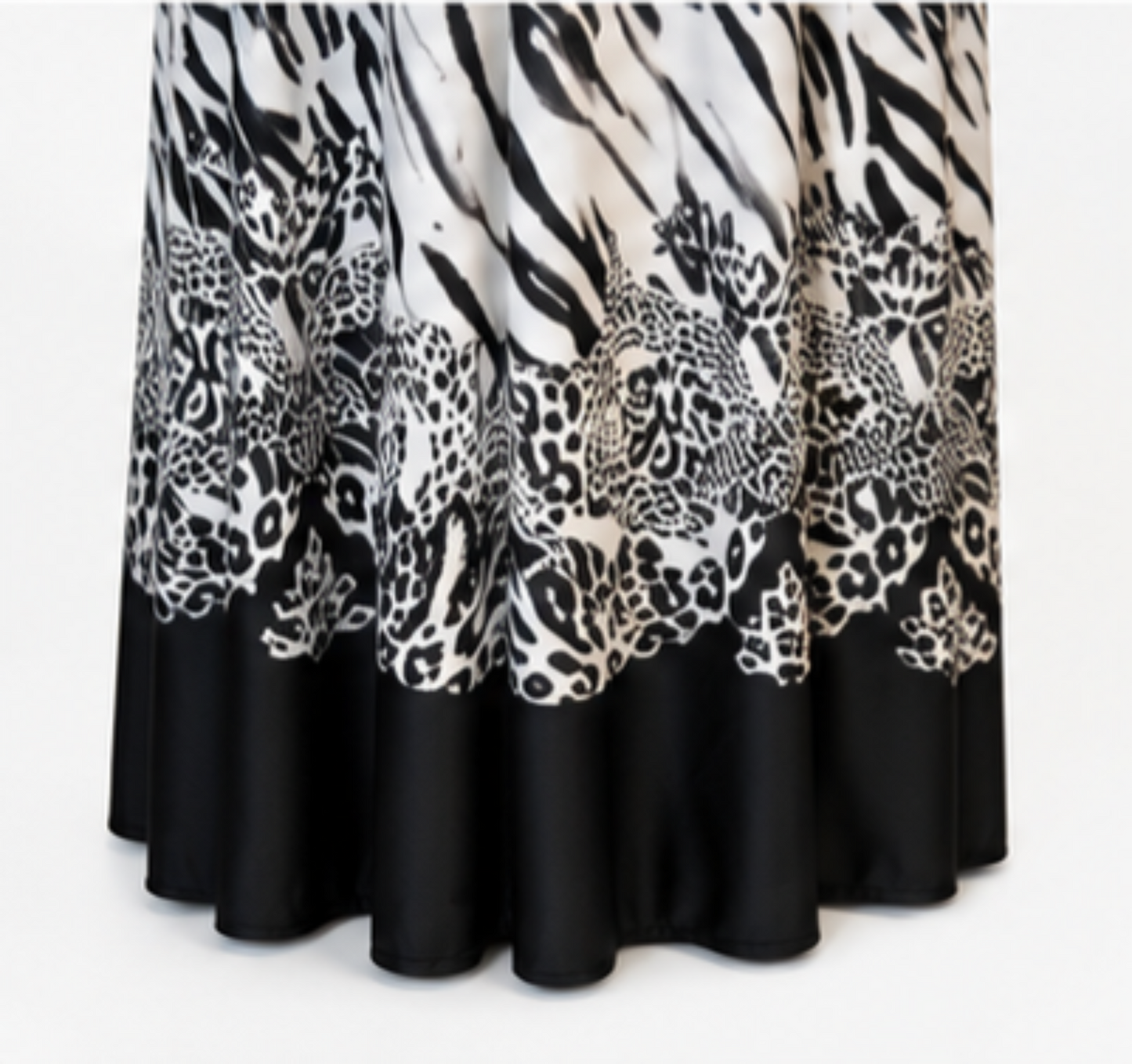 Versace 2005 Zebra Print Maxi Dress