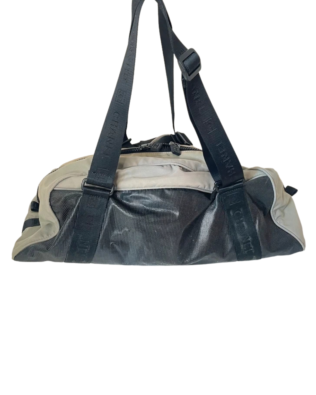 Chanel Logo Sport Boston Bag