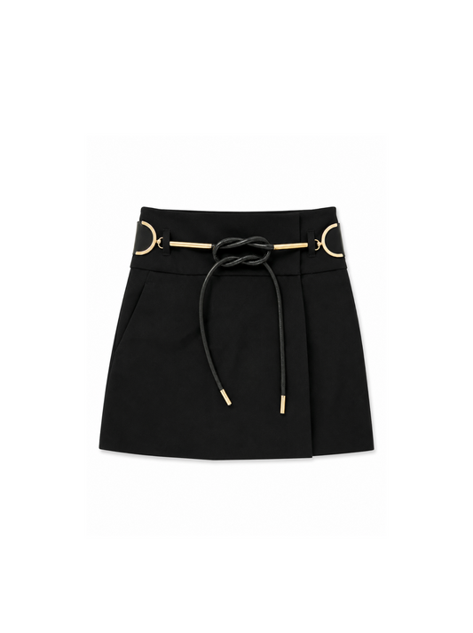 Gucci By Frida Giannini 2010 Belted Skirt