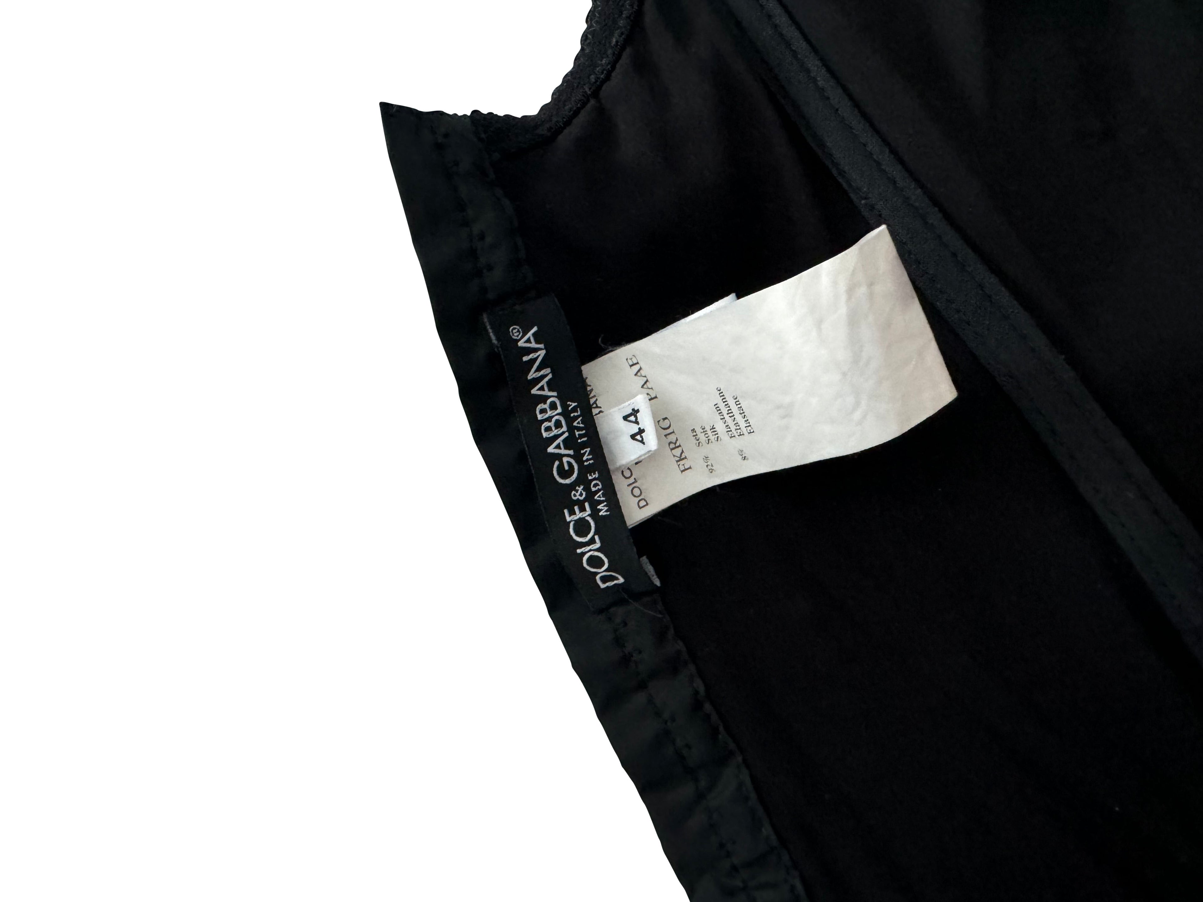 Dolce& Gabbana 2003 Floral Corset Top