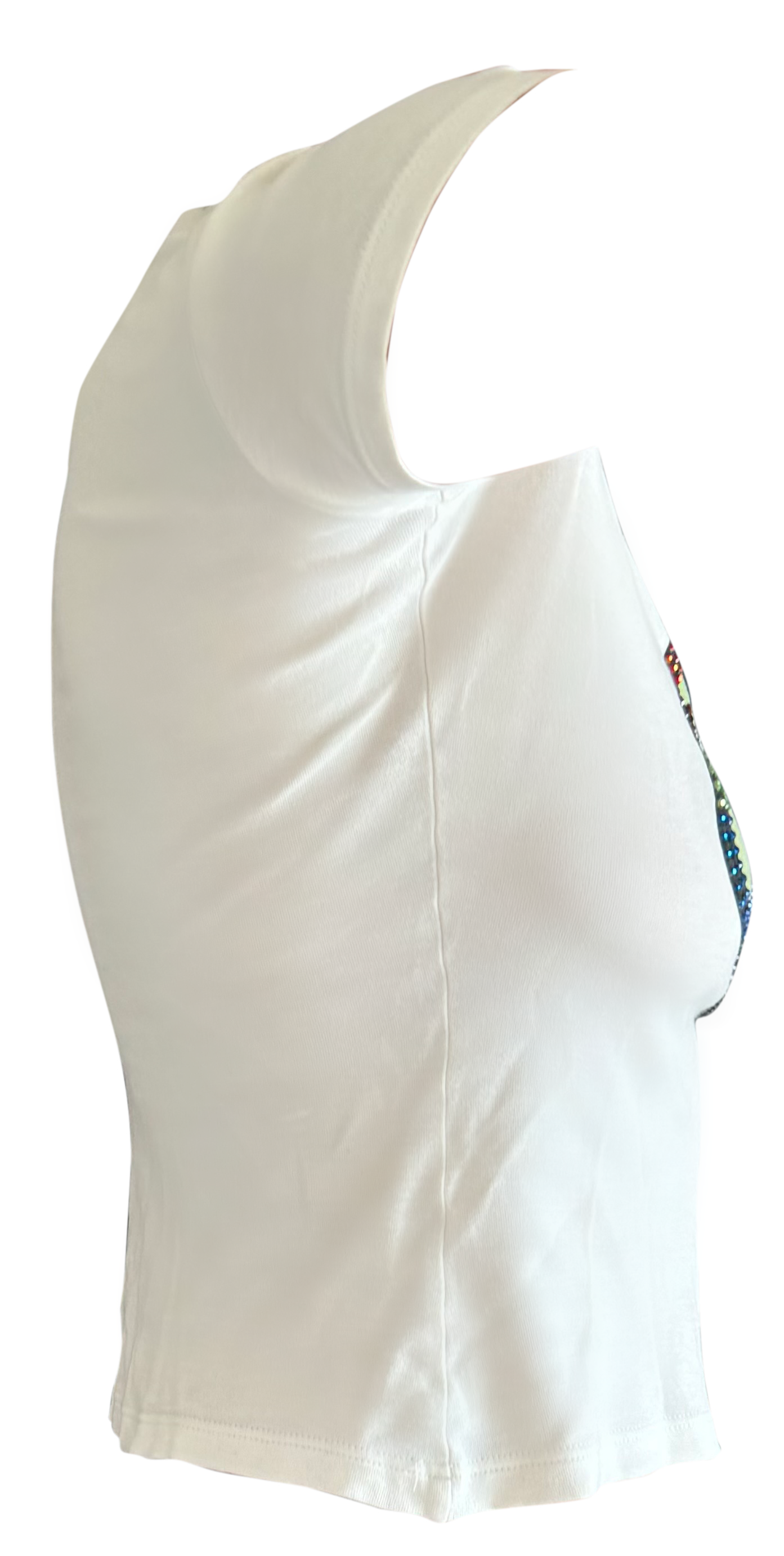 Christian Dior Rhinestone Peace T-shirt