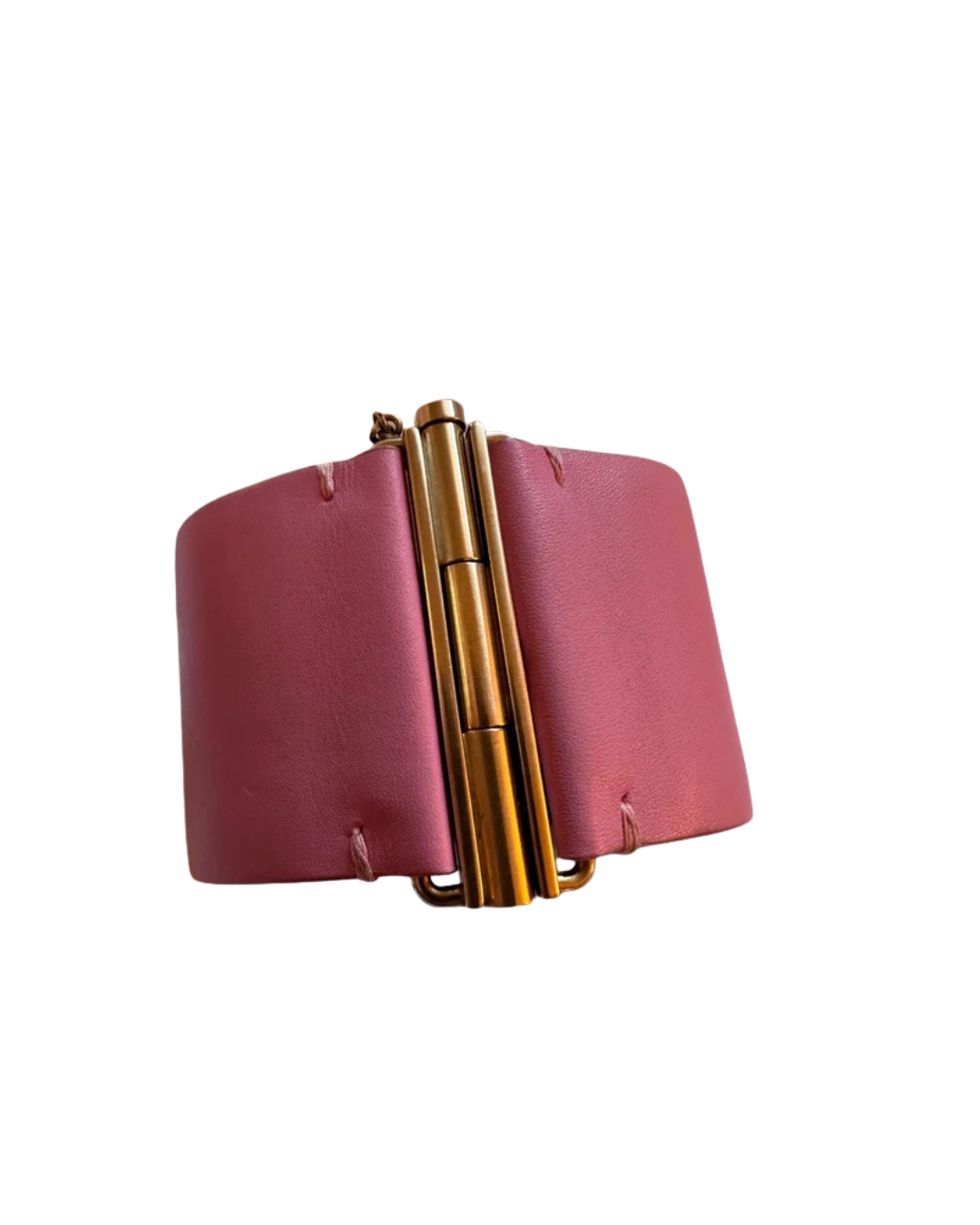 Chanel Lambskin Leather Pink Arm Cuff