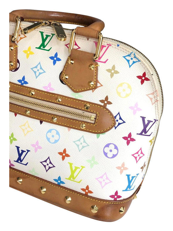 Louis Vuitton Takashi Murakami Alma MM Handbag