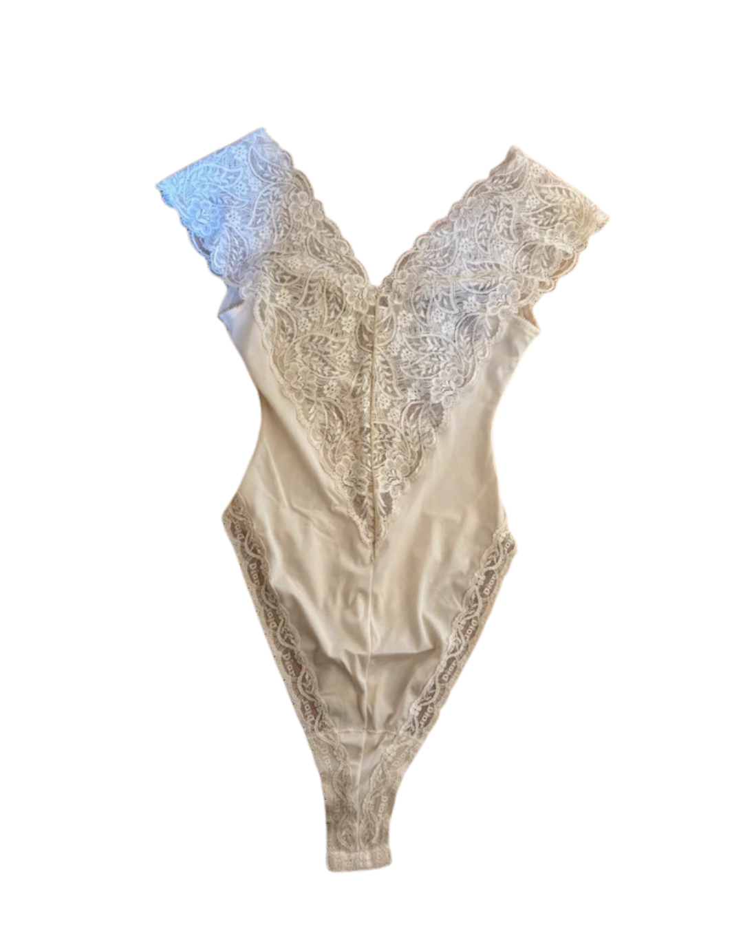Christian Dior by John Galliano Lace Bodysuit Top