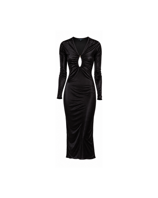 Gucci By Tom Ford 2003 Midi Cutout Dress
