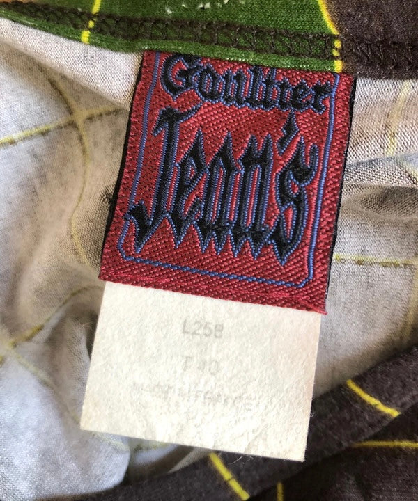 Jean Paul Gaultier 1996 Cyberbaba X-Ray Maxi Dress