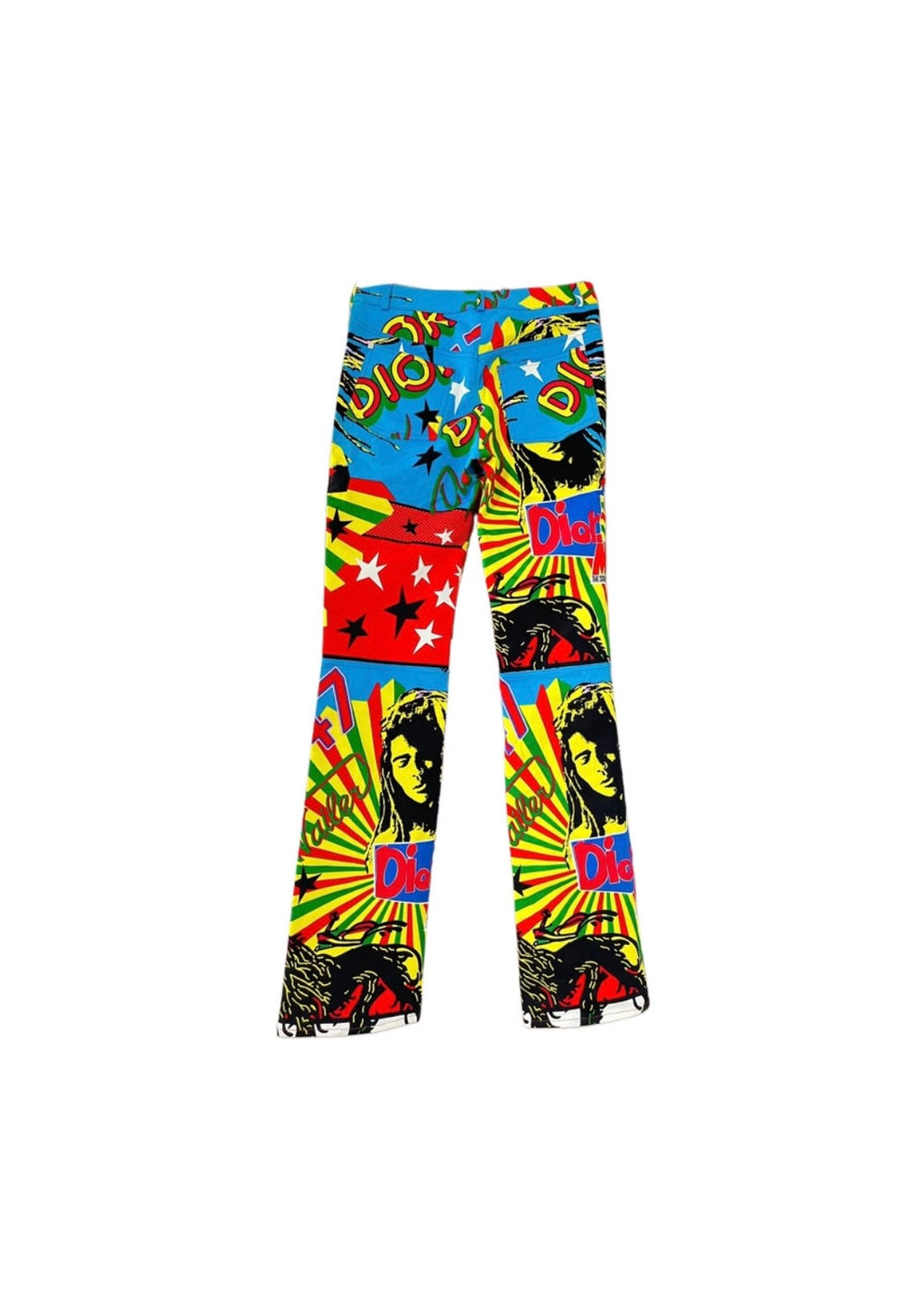 Christian Dior by John Galliano Rasta Mania Bottoms