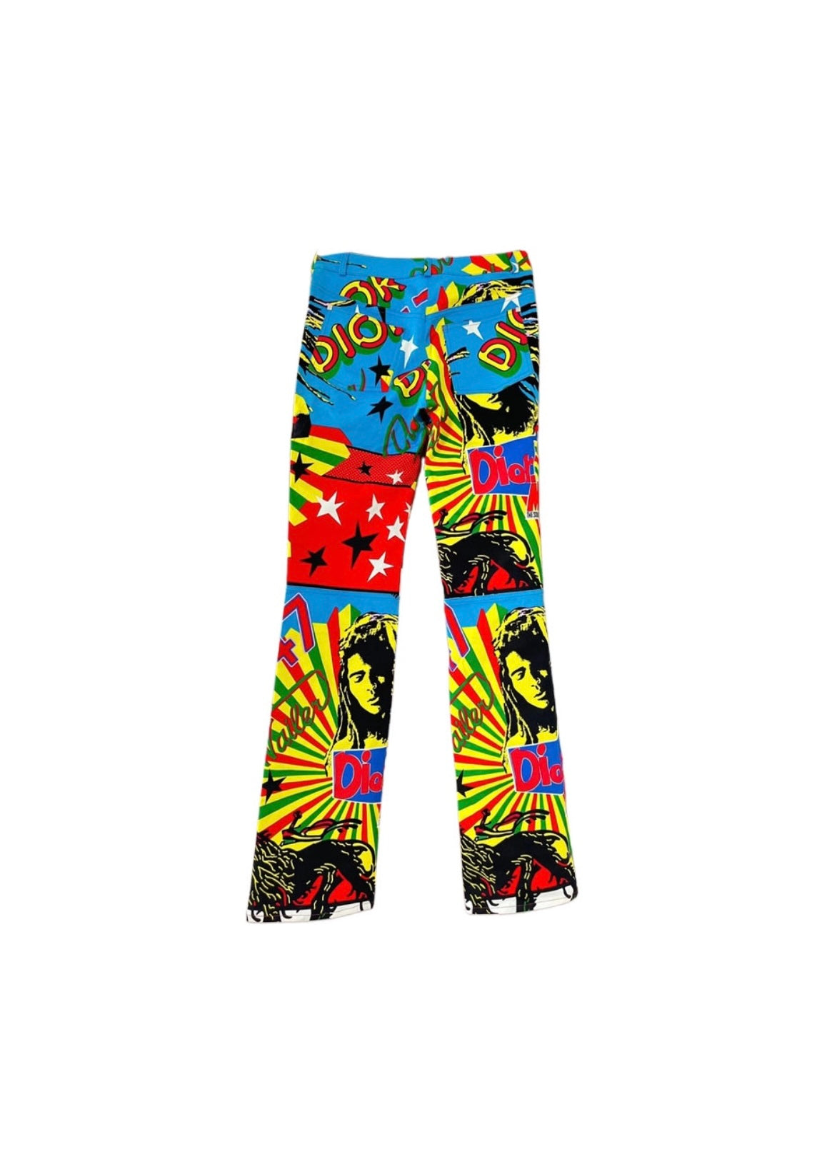 Christian Dior by John Galliano Rasta Mania Bottoms