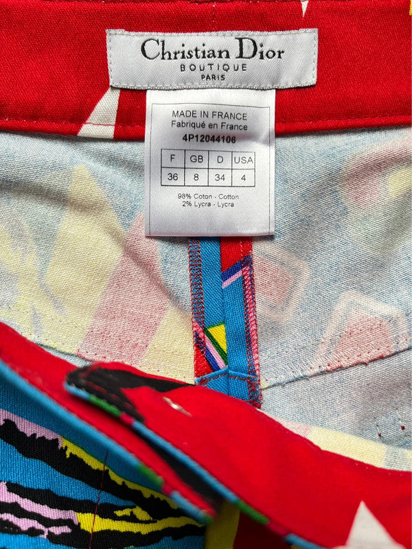 Christian Dior by John Galliano Rasta Mania Bottoms