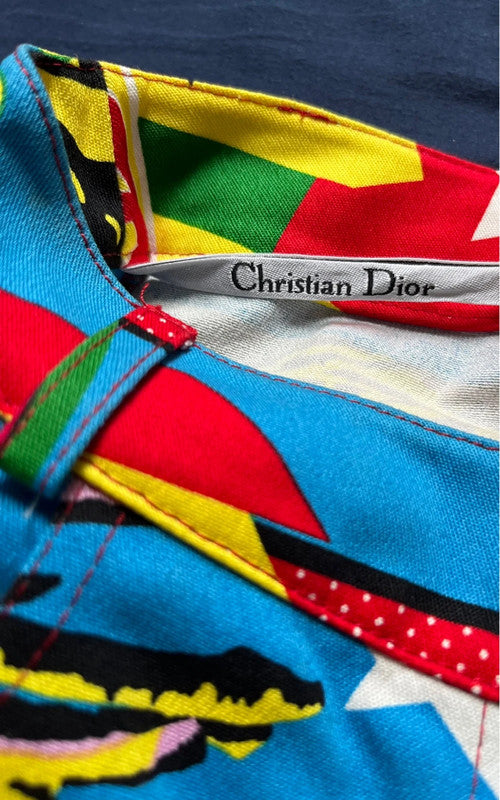 Christian Dior by John Galliano Rasta Mania Bottoms