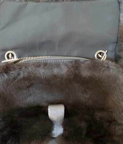 Chanel Rabbit Fur Flap Bag