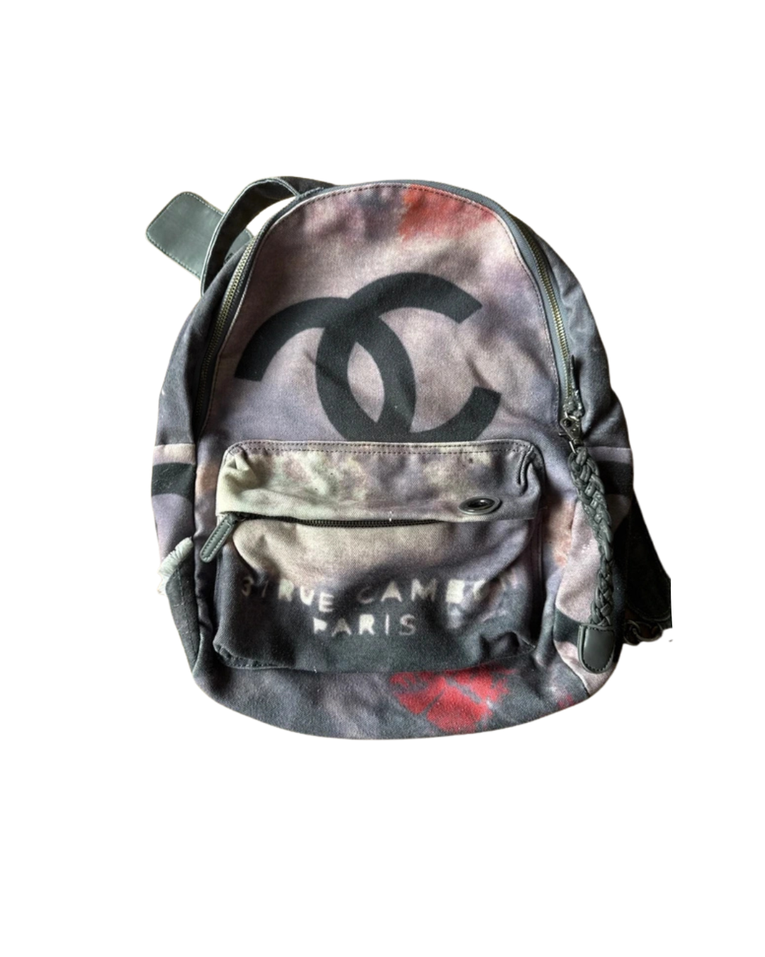 Chanel Graffiti Backpack
