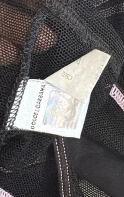 Dolce& Gabbana 2001 Like A Virgin Mesh Set