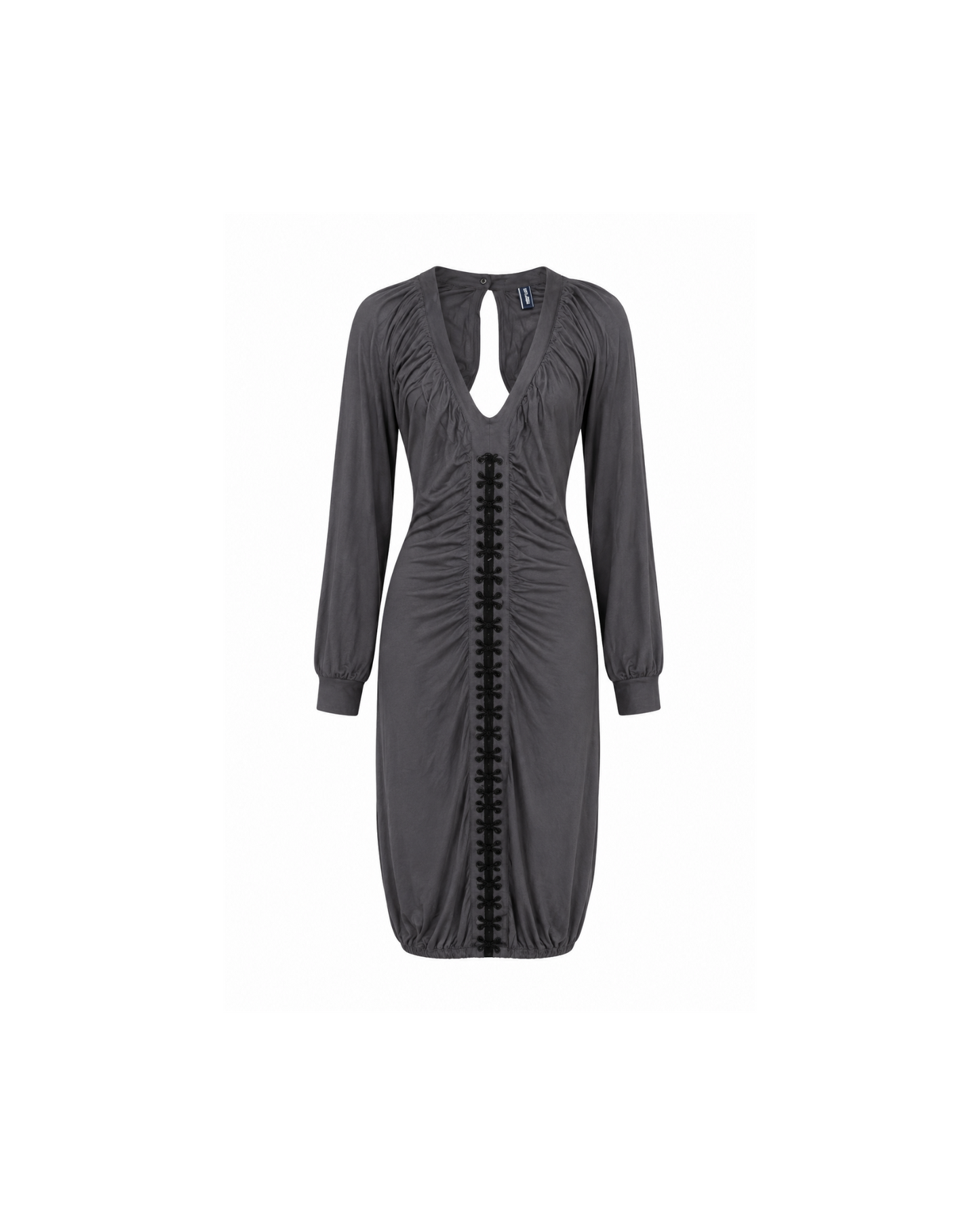Jean Paul Gaultier Backless Ruched Dress