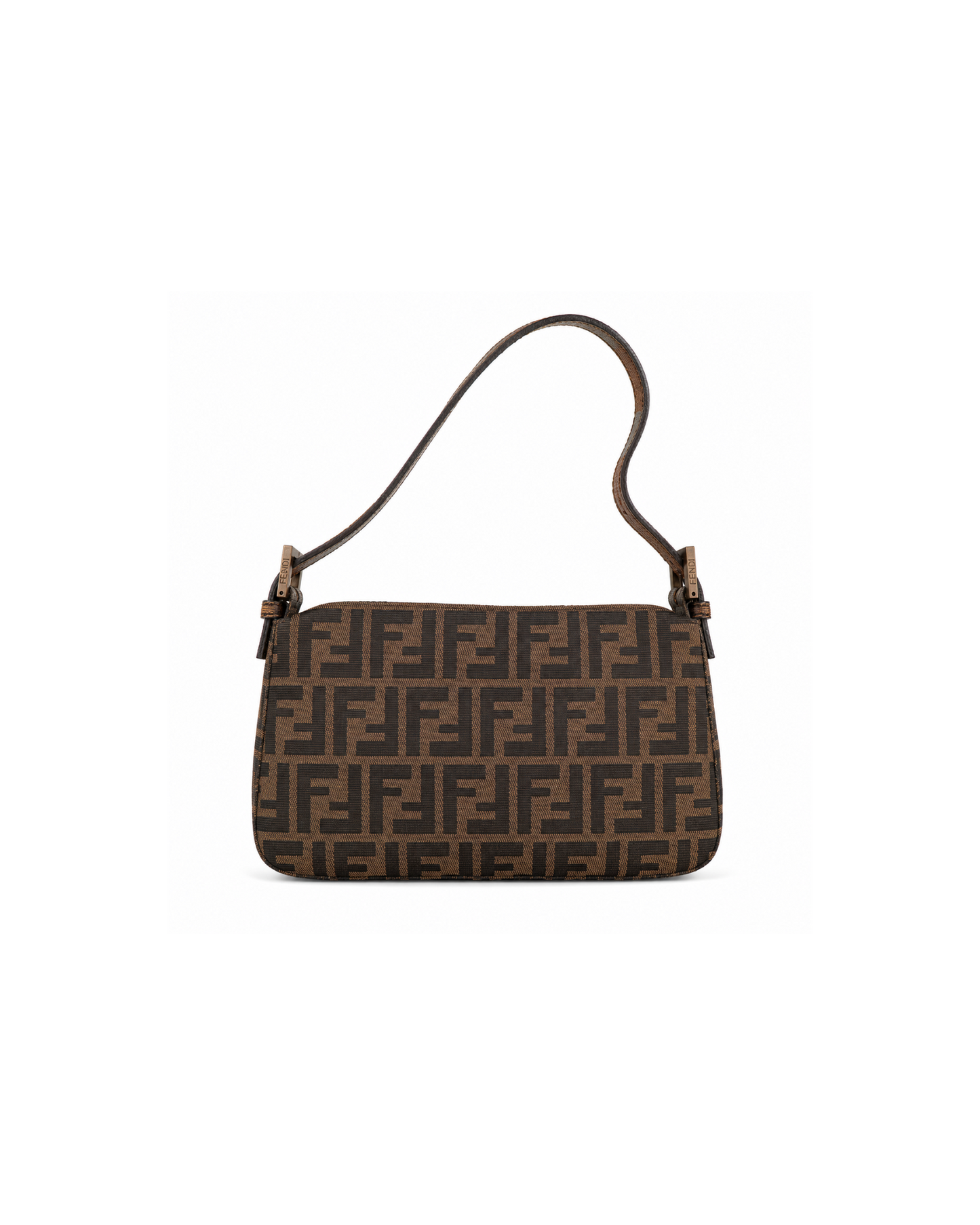 Fendi Cheetah Pony Hair Lizard Baguette Bag