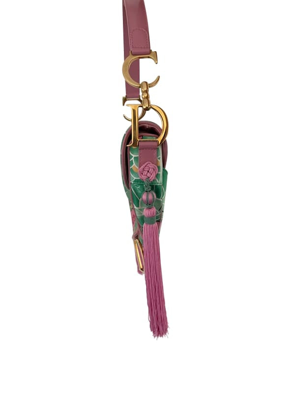 Christian Dior 2003 Koi Saddle Bag By John Galliano