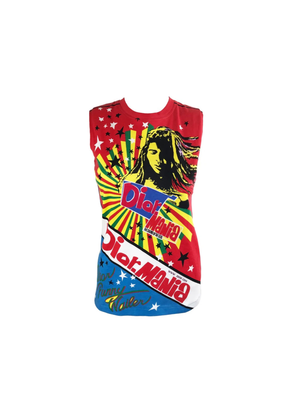 Christian Dior 2004 Rasta Mania Tank Top By John Galliano