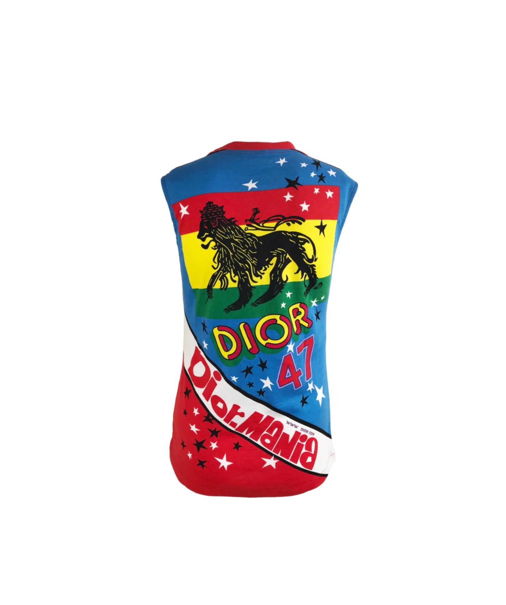 Christian Dior 2004 Rasta Mania Tank Top By John Galliano