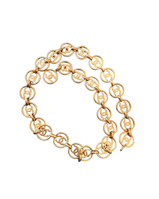 Chanel CC Gold Necklace / Belt