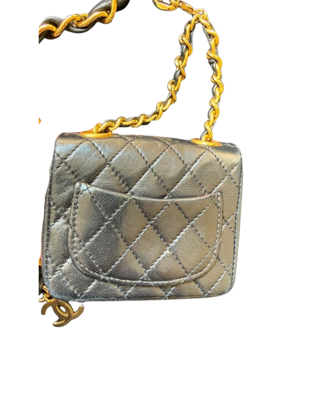 Chanel Mini Micro Flap Bag Belt