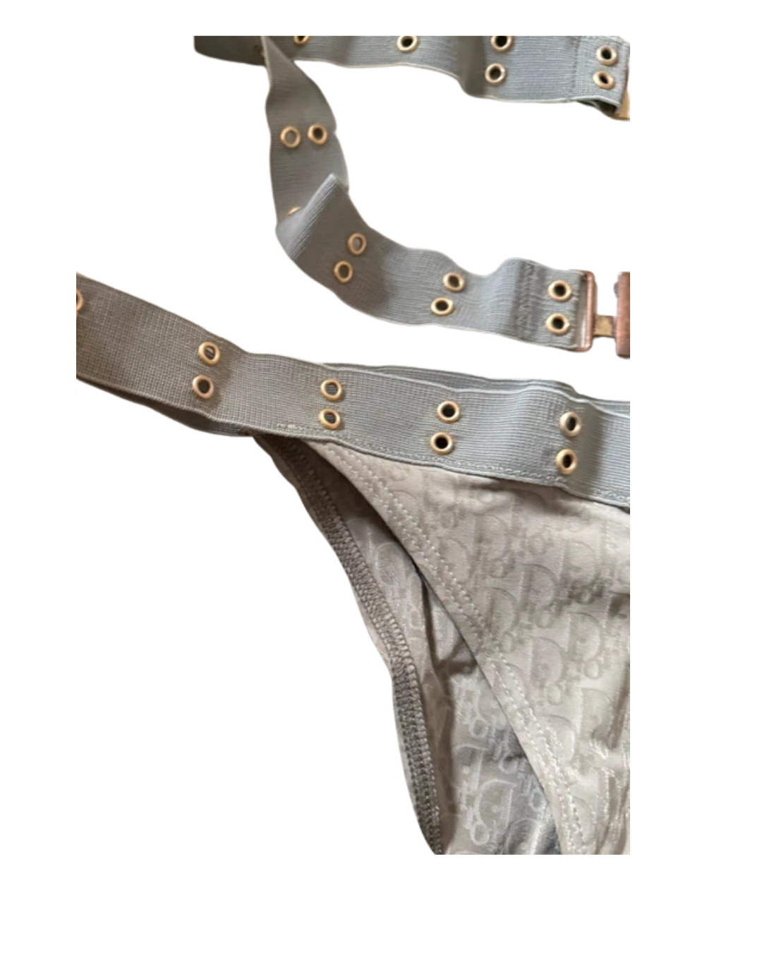 Christian Dior Monogram Buckle Bikini