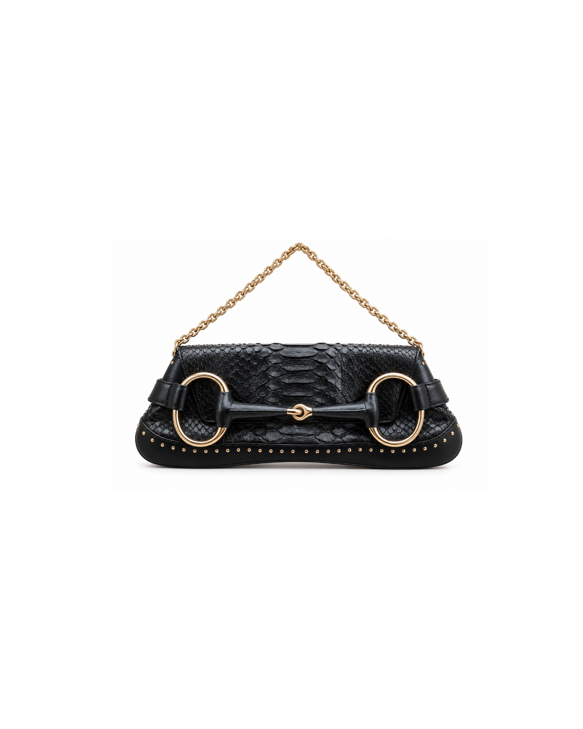 Gucci By Tom Ford 2003 Python Horsebit Bag