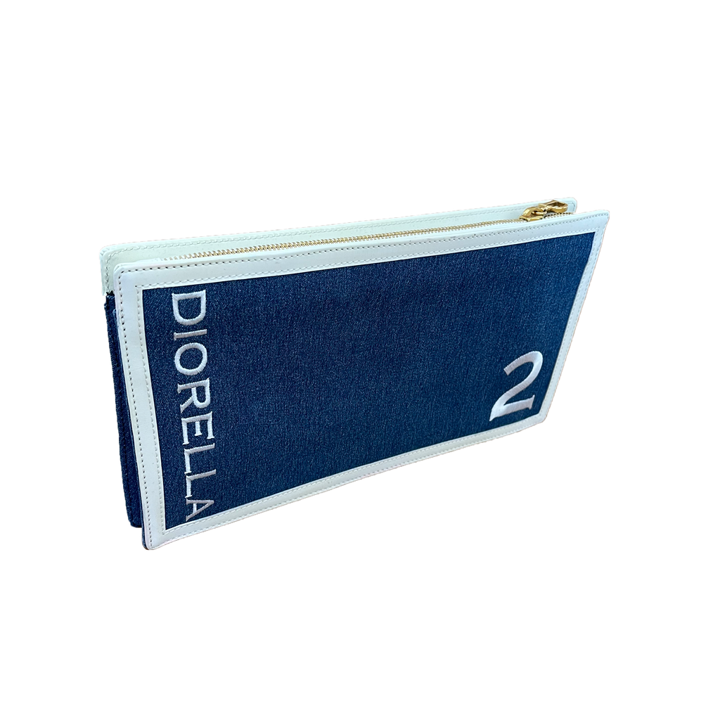 Christian Dior Diorella Spring 2001 Jean Clutch Bag