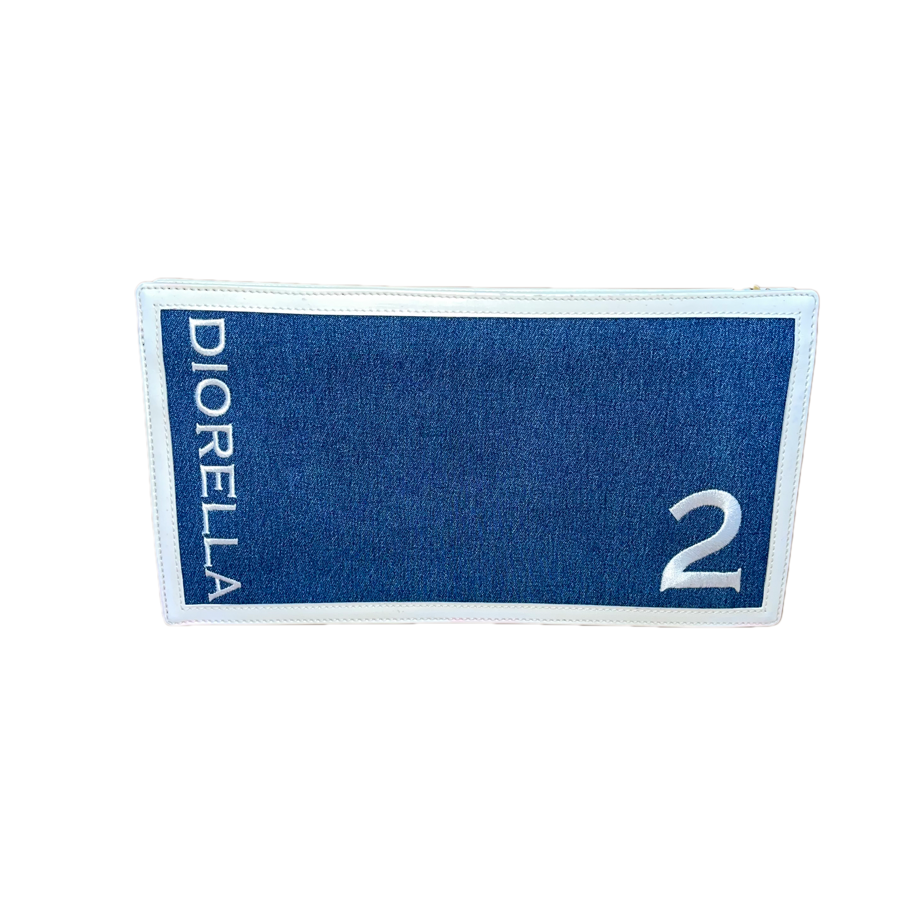 Christian Dior Diorella Spring 2001 Jean Clutch Bag