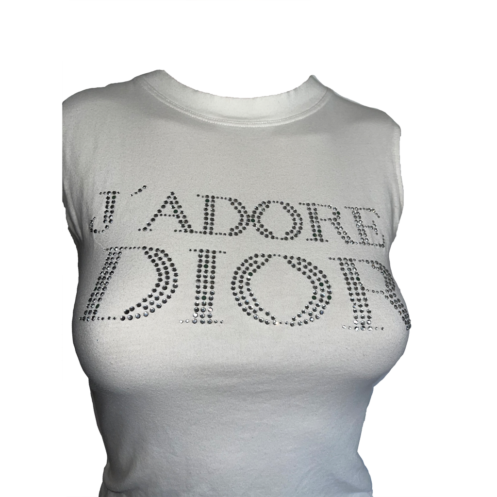 Christian Dior J'Adore Crystal Tank Top