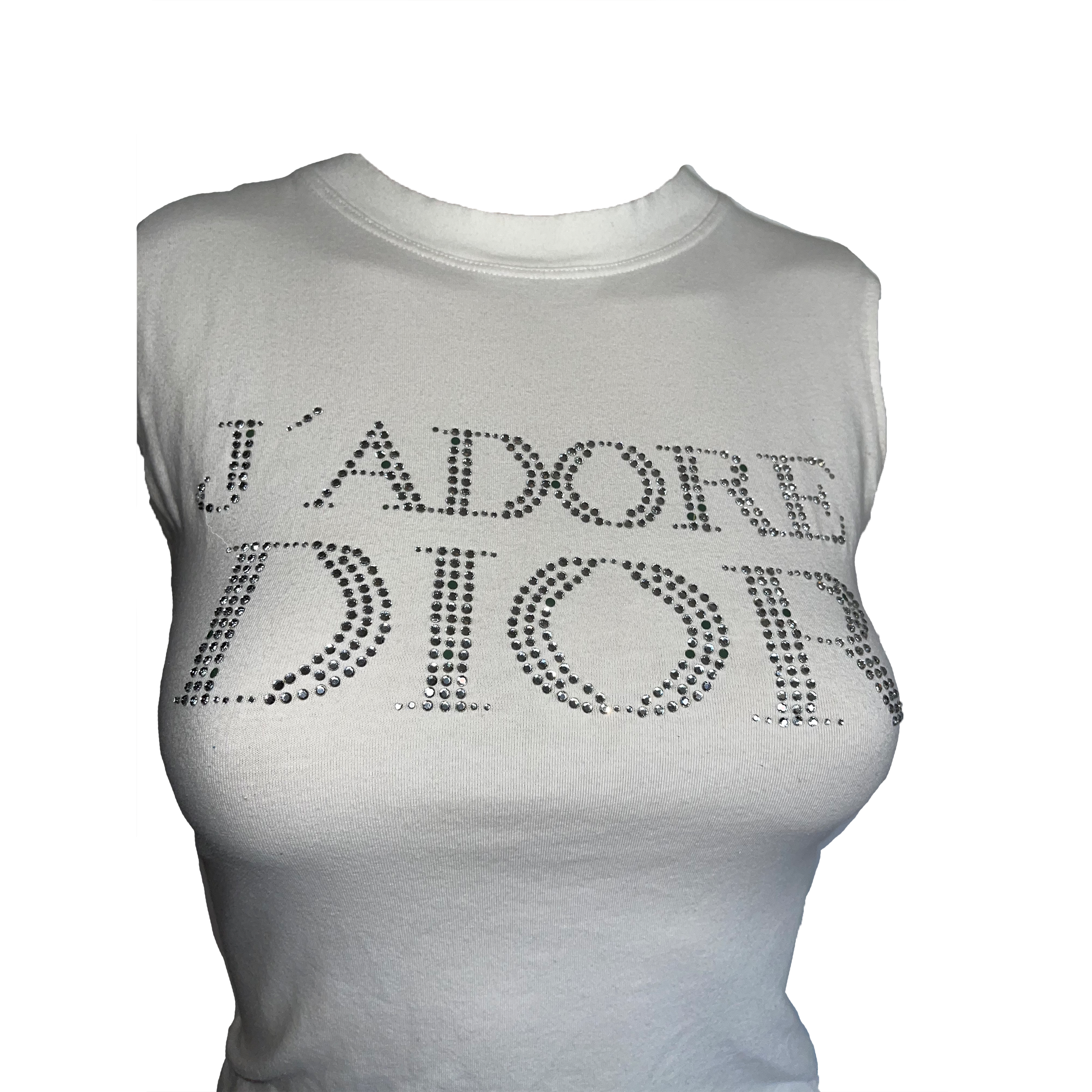 Christian Dior J'Adore Crystal Tank Top