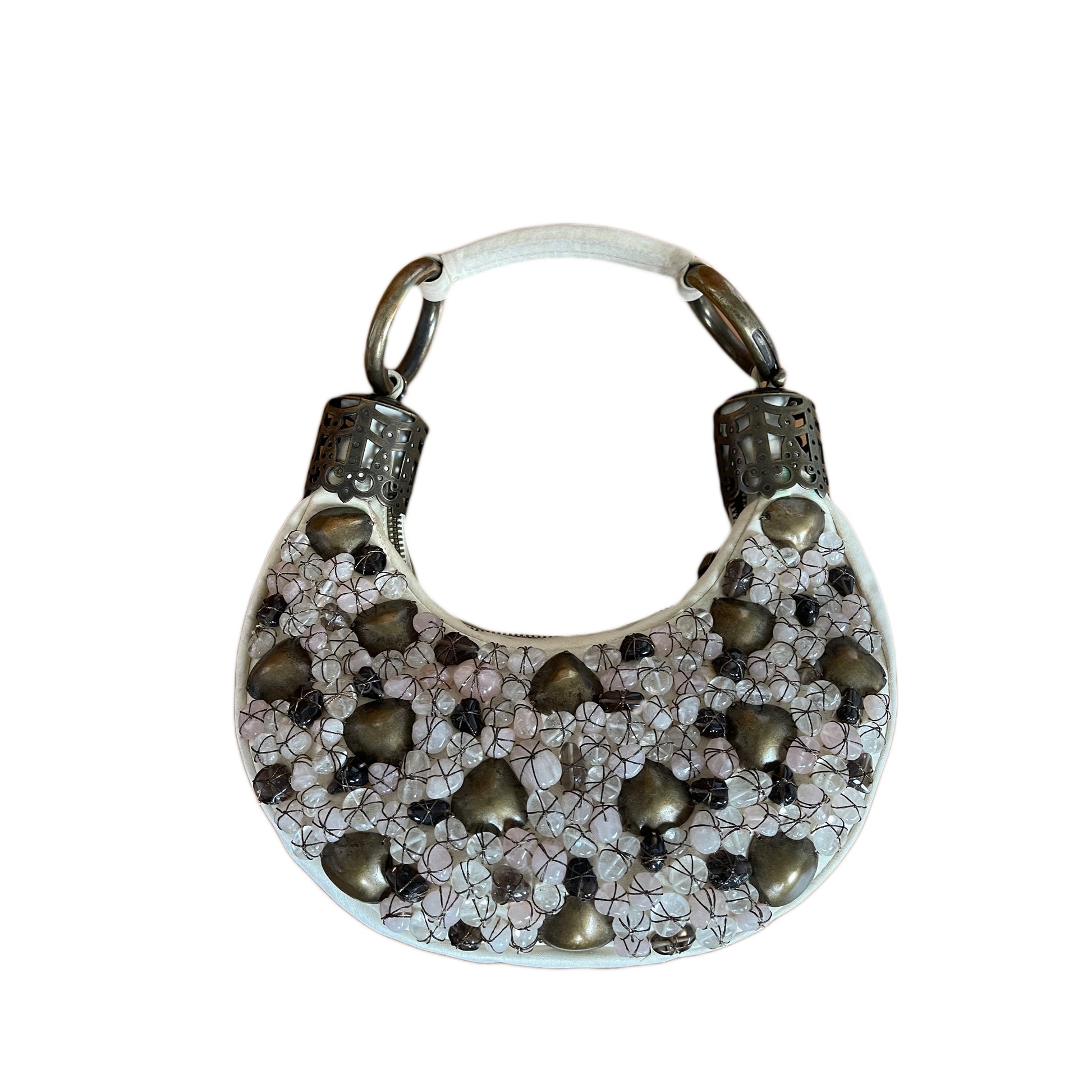 Chloe Gemstone Embellished Bracelet Bag vintagebonbon