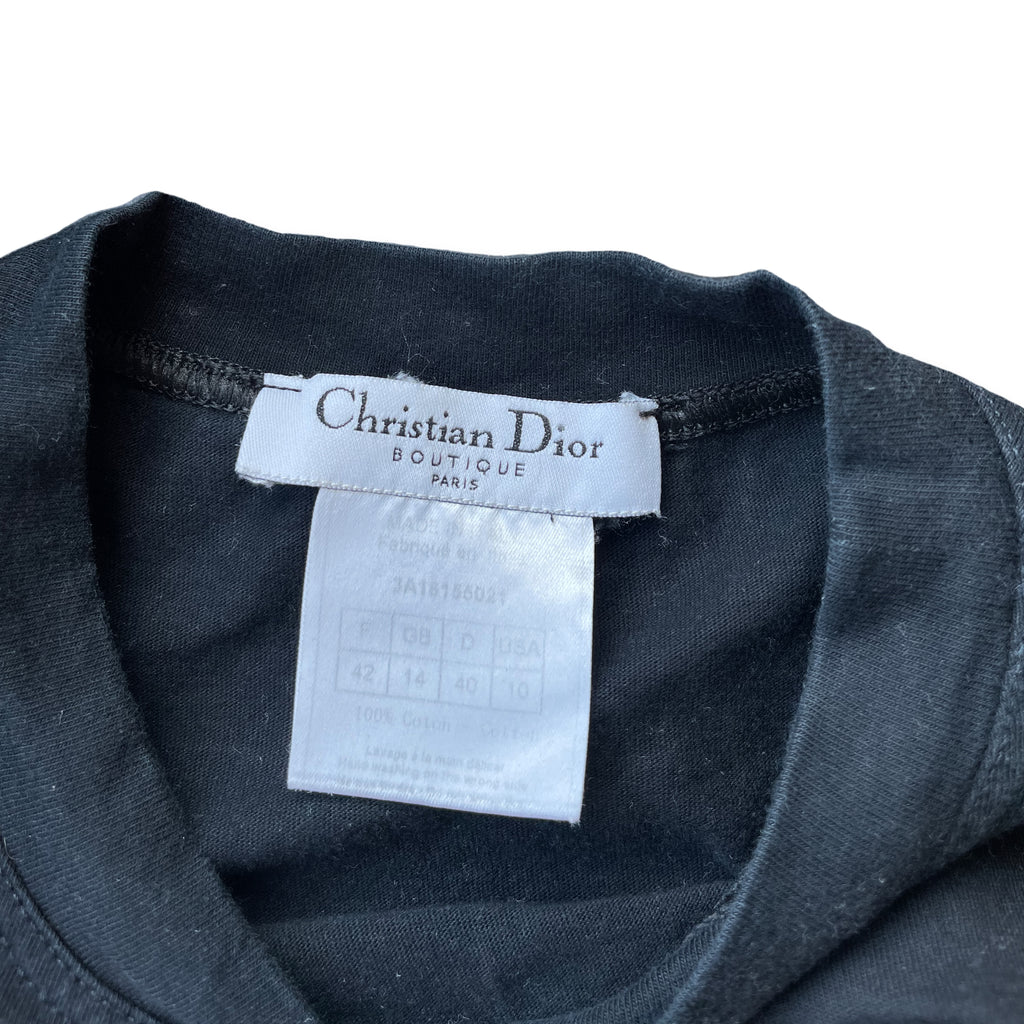 Christian Dior J'adore Metallic Logo T-shirt