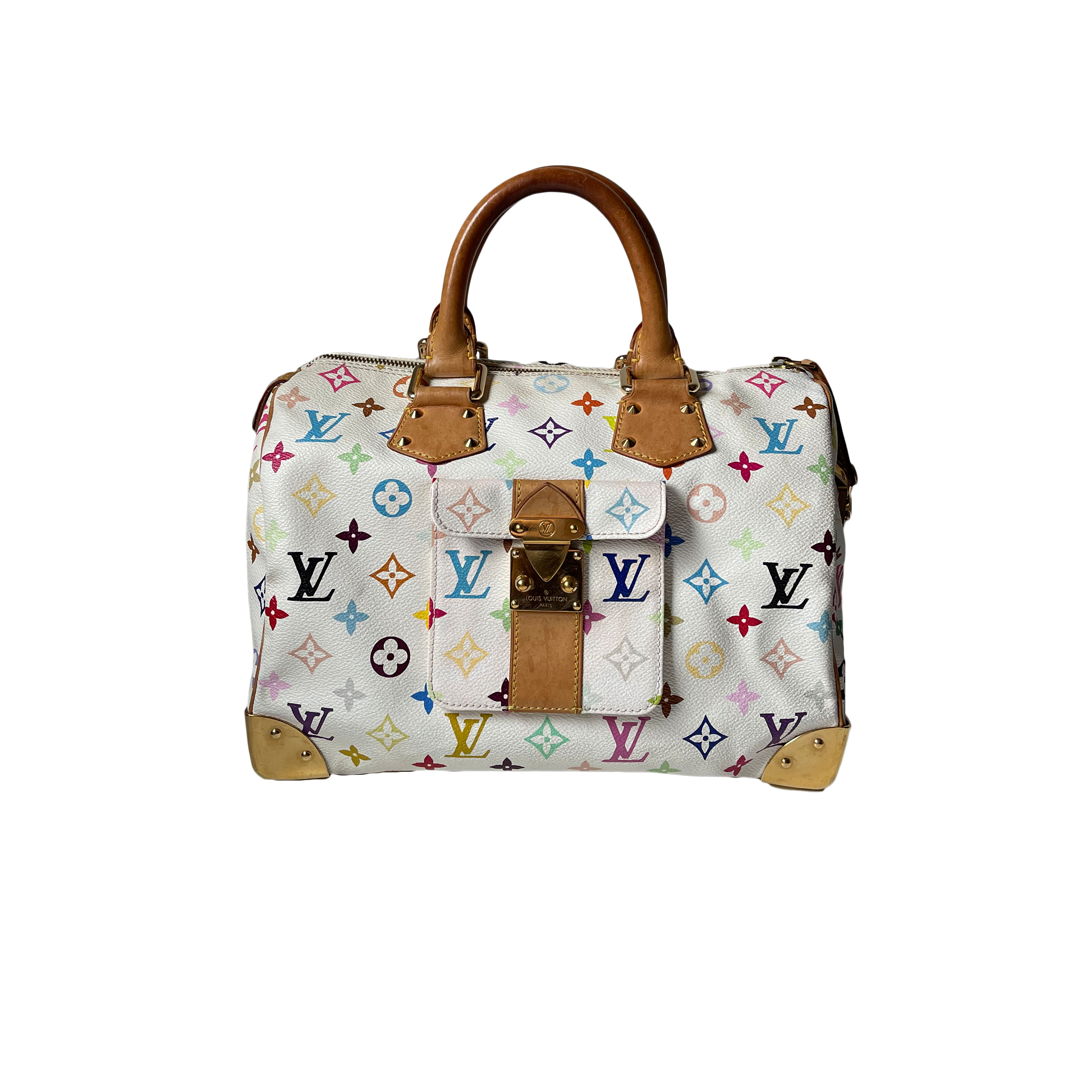 Louis Vuitton Takashi Murakami Speedy 30 Bag