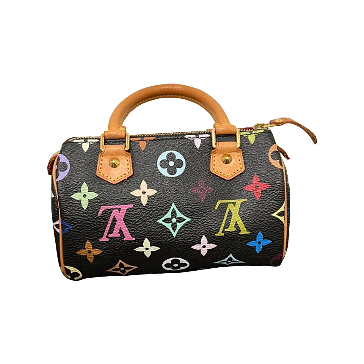 Louis Vuitton Takashi Murakami Nano Speedy Handbag