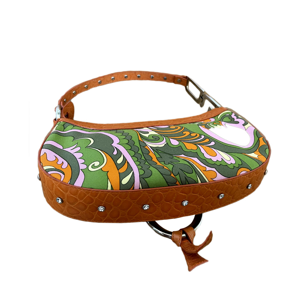 Dolce&Gabbana Crystal Embellished Multicolor Bag