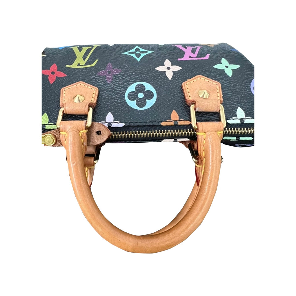 Louis Vuitton Takashi Murakami Nano Speedy Handbag