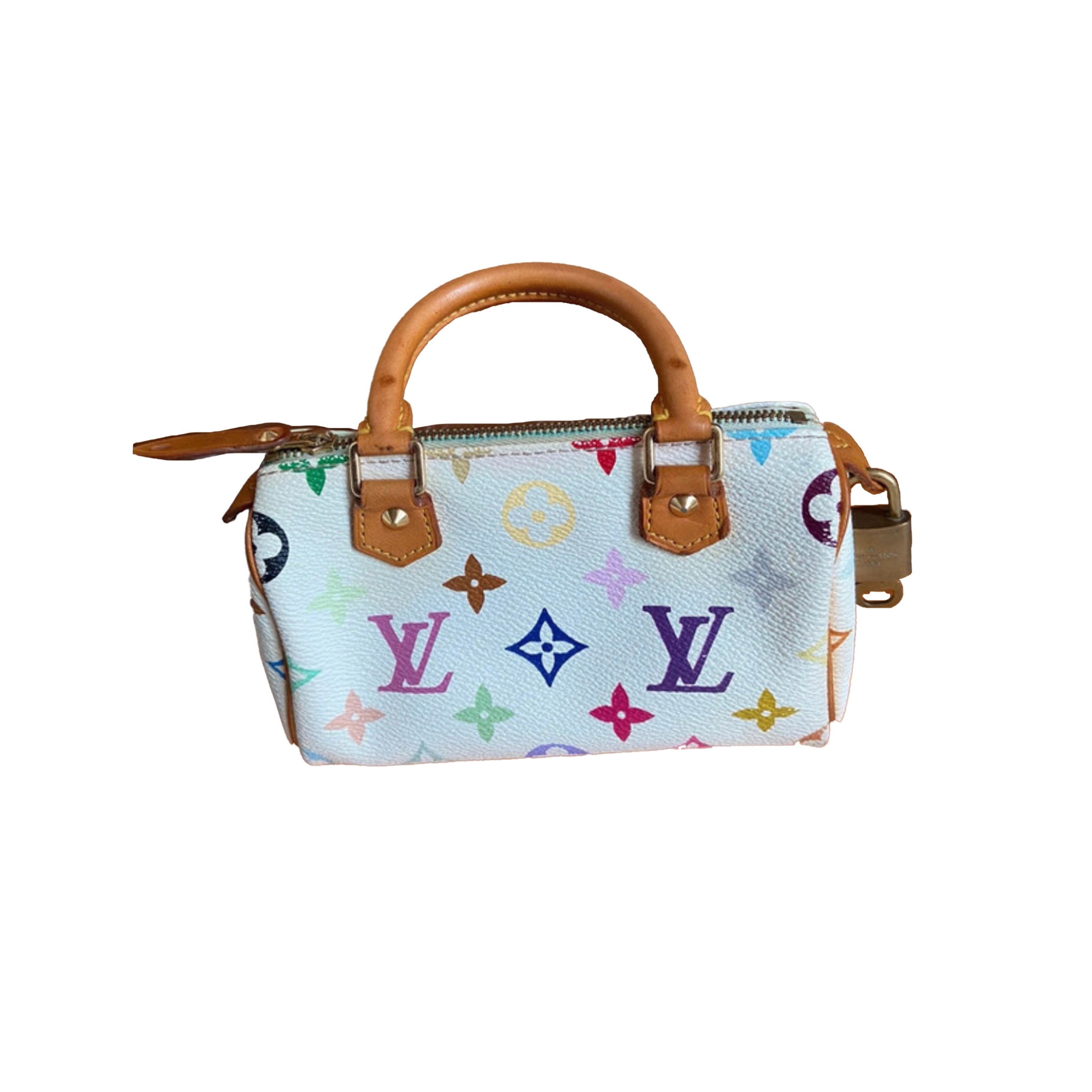 Louis Vuitton Nano Speedy by Takashi Murakami Handbag