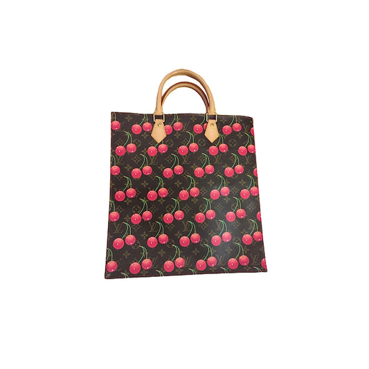 Louis Vuitton Takashi Murakami Monogram Cerises Sac Plat