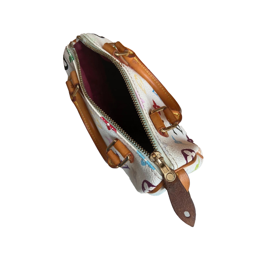 Louis Vuitton Nano Speedy by Takashi Murakami Handbag